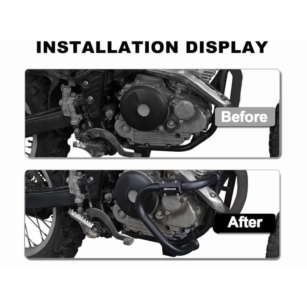Motorcycle Engine Guard Compatible with XT250 2025, XT250 / XT250X 2008-2011
